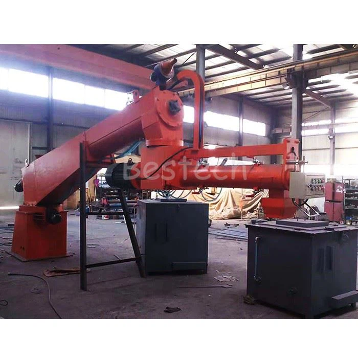 Continuous resin sand mixer1